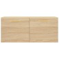 vidaXL Wandschrank Sonoma-Eiche 80x36,5x35 cm Holzwerkstoff vidaXL Wandschrank Sonoma-Eiche 80x36,5x35 cm Holzwerkstoff