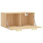 vidaXL Wandschrank Sonoma-Eiche 80x36,5x35 cm Holzwerkstoff vidaXL Wandschrank Sonoma-Eiche 80x36,5x35 cm Holzwerkstoff