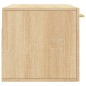 vidaXL Wandschrank Sonoma-Eiche 80x36,5x35 cm Holzwerkstoff vidaXL Wandschrank Sonoma-Eiche 80x36,5x35 cm Holzwerkstoff