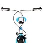 vidaXL Kinderfahrrad 18 Zoll Blau und Weiß vidaXL Kinderfahrrad 18 Zoll Blau und Weiß