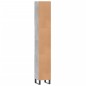 vidaXL Badschrank Betongrau 30x30x190 cm Holzwerkstoff vidaXL Badschrank Betongrau 30x30x190 cm Holzwerkstoff