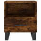 vidaXL Nachttische 2 Stk. Räuchereiche 40x35x47,5 cm Holzwerkstoff vidaXL Nachttische 2 Stk. Räuchereiche 40x35x47,5 cm Holzwerkstoff