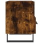 vidaXL Nachttische 2 Stk. Räuchereiche 40x35x47,5 cm Holzwerkstoff vidaXL Nachttische 2 Stk. Räuchereiche 40x35x47,5 cm Holzwerkstoff