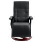 vidaXL Massagesessel Schwarz Kunstleder vidaXL Massagesessel Schwarz Kunstleder