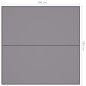 vidaXL Outdoor-Tarp 3x2,85 m Grau vidaXL Outdoor-Tarp 3x2,85 m Grau