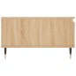 vidaXL Couchtisch Sonoma-Eiche 90x60x35 cm Holzwerkstoff vidaXL Couchtisch Sonoma-Eiche 90x60x35 cm Holzwerkstoff
