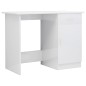vidaXL Schreibtisch Hochglanz-Weiß 100x50x76 cm Holzwerkstoff vidaXL Schreibtisch Hochglanz-Weiß 100x50x76 cm Holzwerkstoff