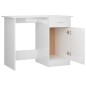 vidaXL Schreibtisch Hochglanz-Weiß 100x50x76 cm Holzwerkstoff vidaXL Schreibtisch Hochglanz-Weiß 100x50x76 cm Holzwerkstoff