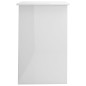 vidaXL Schreibtisch Hochglanz-Weiß 100x50x76 cm Holzwerkstoff vidaXL Schreibtisch Hochglanz-Weiß 100x50x76 cm Holzwerkstoff