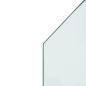 vidaXL Kaminofen Glasplatte Sechseck 100x50 cm vidaXL Kaminofen Glasplatte Sechseck 100x50 cm
