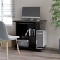 vidaXL Schreibtisch Schwarz 80x50x75 cm Holzwerkstoff vidaXL Schreibtisch Schwarz 80x50x75 cm Holzwerkstoff