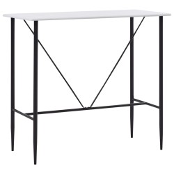 5-tlg. Bar-Set Kunstleder Schwarz