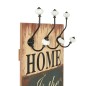 vidaXL Wandgarderobe mit 6 Haken 120 x 40 cm "HOME IS" vidaXL Wandgarderobe mit 6 Haken 120 x 40 cm "HOME IS"