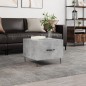 vidaXL Couchtisch Betongrau 50x50x40 cm Holzwerkstoff vidaXL Couchtisch Betongrau 50x50x40 cm Holzwerkstoff