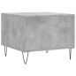 vidaXL Couchtisch Betongrau 50x50x40 cm Holzwerkstoff vidaXL Couchtisch Betongrau 50x50x40 cm Holzwerkstoff