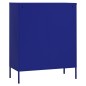vidaXL Lagerschrank Marineblau 80x35x101,5 cm Stahl vidaXL Lagerschrank Marineblau 80x35x101,5 cm Stahl