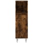 vidaXL 3-tlg. Badmöbel-Set Räuchereiche Holzwerkstoff vidaXL 3-tlg. Badmöbel-Set Räuchereiche Holzwerkstoff