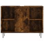 vidaXL 3-tlg. Badmöbel-Set Räuchereiche Holzwerkstoff vidaXL 3-tlg. Badmöbel-Set Räuchereiche Holzwerkstoff