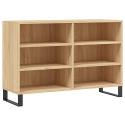 vidaXL Sideboard Sonoma-Eiche 103,5x35x70 cm Holzwerkstoff