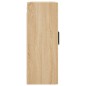 vidaXL Wandschrank Sonoma-Eiche 69,5x34x90 cm vidaXL Wandschrank Sonoma-Eiche 69,5x34x90 cm
