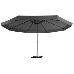 vidaXL Sonnenschirm mit Schirmständer Anthrazit