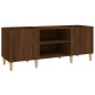 vidaXL Plattenschrank Braun Eichen-Optik 121x38x48 cm Holzwerkstoff vidaXL Plattenschrank Braun Eichen-Optik 121x38x48 cm Holzwerkstoff