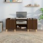 vidaXL Plattenschrank Braun Eichen-Optik 121x38x48 cm Holzwerkstoff vidaXL Plattenschrank Braun Eichen-Optik 121x38x48 cm Holzwerkstoff