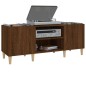 vidaXL Plattenschrank Braun Eichen-Optik 121x38x48 cm Holzwerkstoff vidaXL Plattenschrank Braun Eichen-Optik 121x38x48 cm Holzwerkstoff