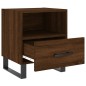 vidaXL Nachttische 2Stk. Braun Eichen-Optik 40x35x47,5cm Holzwerkstoff vidaXL Nachttische 2Stk. Braun Eichen-Optik 40x35x47,5cm Holzwerkstoff
