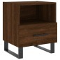vidaXL Nachttische 2Stk. Braun Eichen-Optik 40x35x47,5cm Holzwerkstoff vidaXL Nachttische 2Stk. Braun Eichen-Optik 40x35x47,5cm Holzwerkstoff