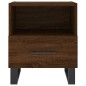 vidaXL Nachttische 2Stk. Braun Eichen-Optik 40x35x47,5cm Holzwerkstoff vidaXL Nachttische 2Stk. Braun Eichen-Optik 40x35x47,5cm Holzwerkstoff