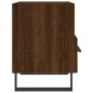 vidaXL Nachttische 2Stk. Braun Eichen-Optik 40x35x47,5cm Holzwerkstoff vidaXL Nachttische 2Stk. Braun Eichen-Optik 40x35x47,5cm Holzwerkstoff