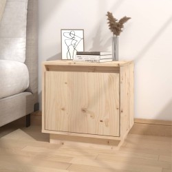 vidaXL Nachttisch 40x30x40 cm Massivholz Kiefer