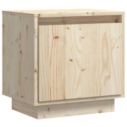 vidaXL Nachttisch 40x30x40 cm Massivholz Kiefer