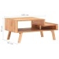 vidaXL Couchtisch 100 x 50 x 45 cm Akazie Massivholz vidaXL Couchtisch 100 x 50 x 45 cm Akazie Massivholz