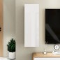 vidaXL TV-Schrank Hochglanz-Weiß 30,5x30x90 cm Holzwerkstoff vidaXL TV-Schrank Hochglanz-Weiß 30,5x30x90 cm Holzwerkstoff