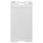 vidaXL Kundenstopper Grau 45x7x84,5 cm HDPE vidaXL Kundenstopper Grau 45x7x84,5 cm HDPE