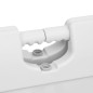 vidaXL Kundenstopper Grau 45x7x84,5 cm HDPE vidaXL Kundenstopper Grau 45x7x84,5 cm HDPE