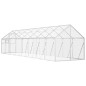 vidaXL Voliere Silbern 1,79x8x1,85 m Aluminium vidaXL Voliere Silbern 1,79x8x1,85 m Aluminium