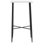 5-tlg. Bar-Set Kunstleder Schwarz 5-tlg. Bar-Set Kunstleder Schwarz