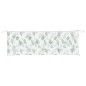 vidaXL Gartenbank-Auflagen 2 Stk. Blattmuster 150x50x7 cm Stoff