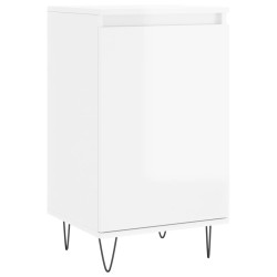 vidaXL Sideboard Hochglanz-Weiß 40x35x70 cm Holzwerkstoff