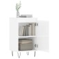 vidaXL Sideboard Hochglanz-Weiß 40x35x70 cm Holzwerkstoff vidaXL Sideboard Hochglanz-Weiß 40x35x70 cm Holzwerkstoff
