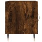 vidaXL Nachttische 2 Stk. Räuchereiche 40x40x50 cm Holzwerkstoff vidaXL Nachttische 2 Stk. Räuchereiche 40x40x50 cm Holzwerkstoff