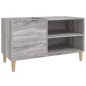 vidaXL Plattenschrank Grau Sonoma 84,5x38x48 cm Holzwerkstoff vidaXL Plattenschrank Grau Sonoma 84,5x38x48 cm Holzwerkstoff