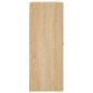 vidaXL Wandschrank Sonoma-Eiche 69,5x34x90 cm vidaXL Wandschrank Sonoma-Eiche 69,5x34x90 cm