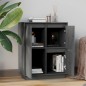 vidaXL Sideboard Grau 60x34x75 cm Massivholz Kiefer vidaXL Sideboard Grau 60x34x75 cm Massivholz Kiefer