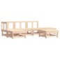 vidaXL 6-tlg. Garten-Lounge-Set mit Kissen Massivholz vidaXL 6-tlg. Garten-Lounge-Set mit Kissen Massivholz