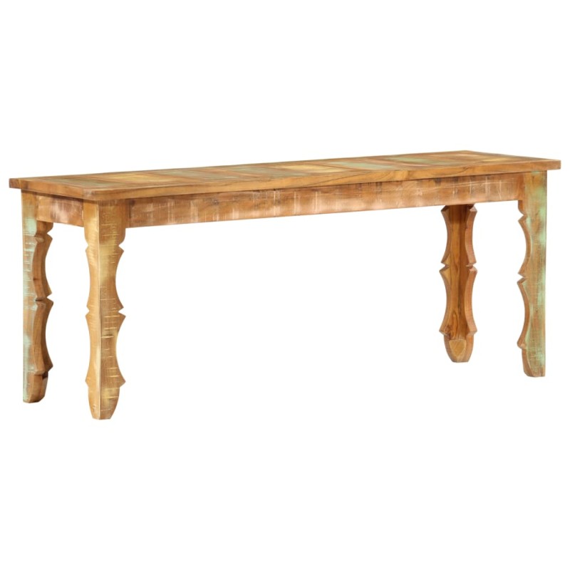 vidaXL Bank 110x35x45 cm Altholz Massiv vidaXL Bank 110x35x45 cm Altholz Massiv