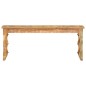 vidaXL Bank 110x35x45 cm Altholz Massiv vidaXL Bank 110x35x45 cm Altholz Massiv